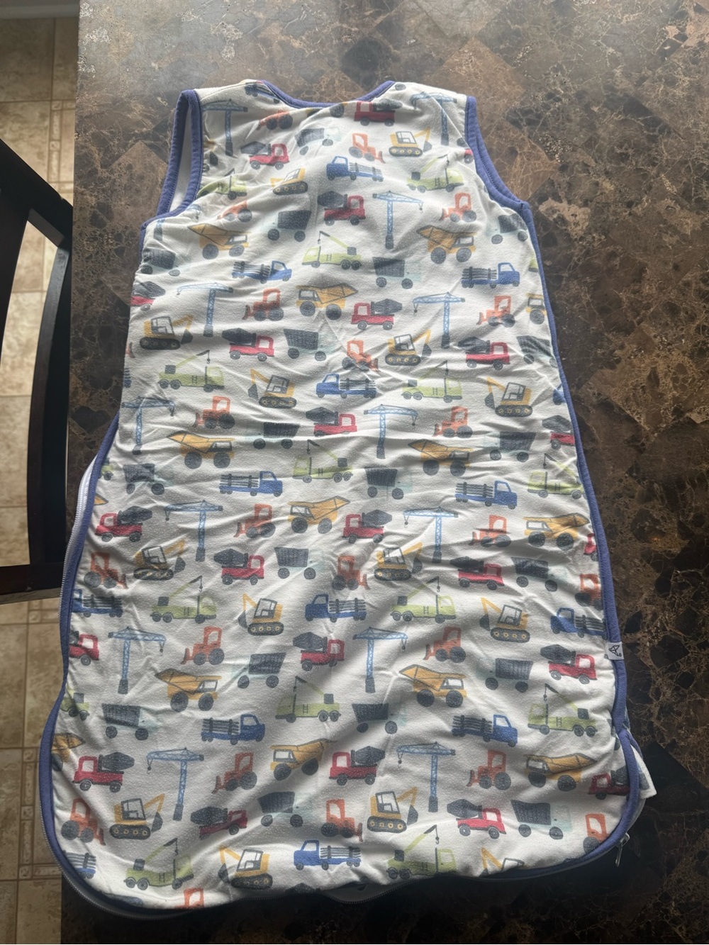 Copper Pearl Construction Sleep Sack 6-12 Months 1.0 TOG Zip Wearable Blanket